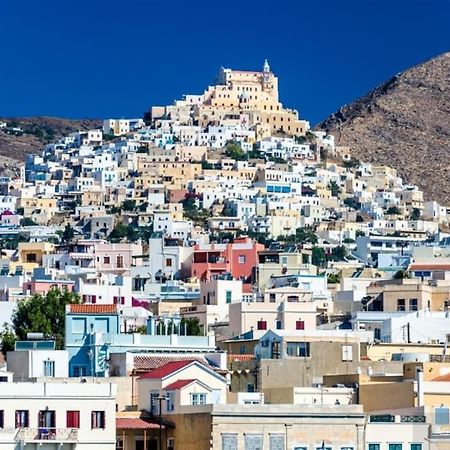 Ano Syros Marvellous Oven Apartment Bagian luar foto
